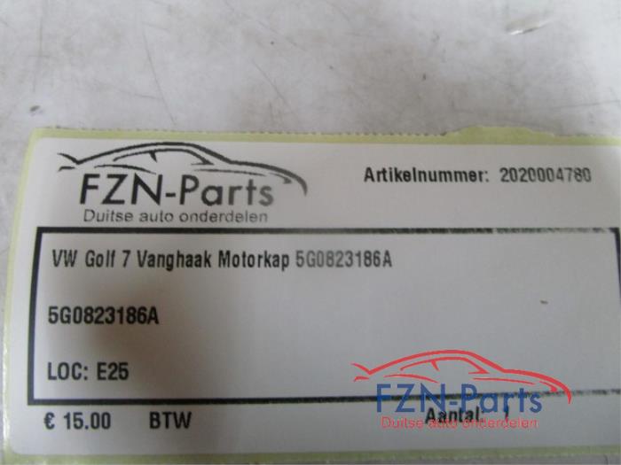Slotmechaniek Motorkap Volkswagen Golf (22740974)