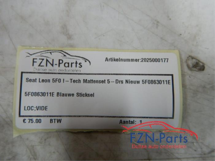 Matten Set Seat Leon (22730800)