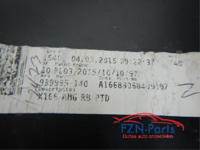 Achterbumper Mercedes ML-Klasse (22744057)