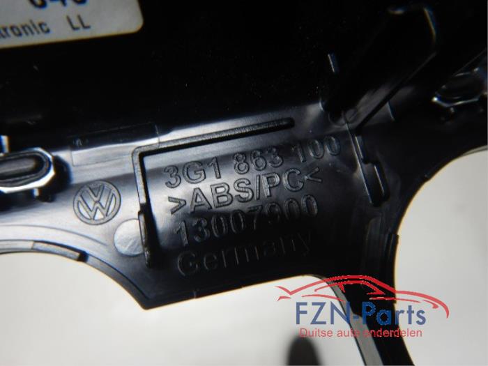 VW Passat B8 Inleg Clima Control Zwart