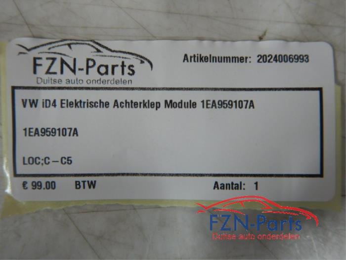VW ID4 Elektrische Achterklep Module