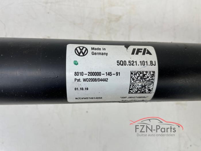 Tussenas voor 4x4 Volkswagen Golf (22896737)
