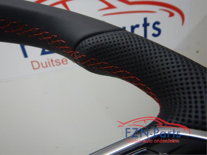 VW Golf 8 GTI Stuur Leer Leder Rood Stiksel MF+F1+ACC Nieuw