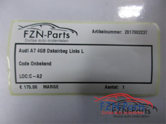 Audi A7 4G8 Dakairbag Links L