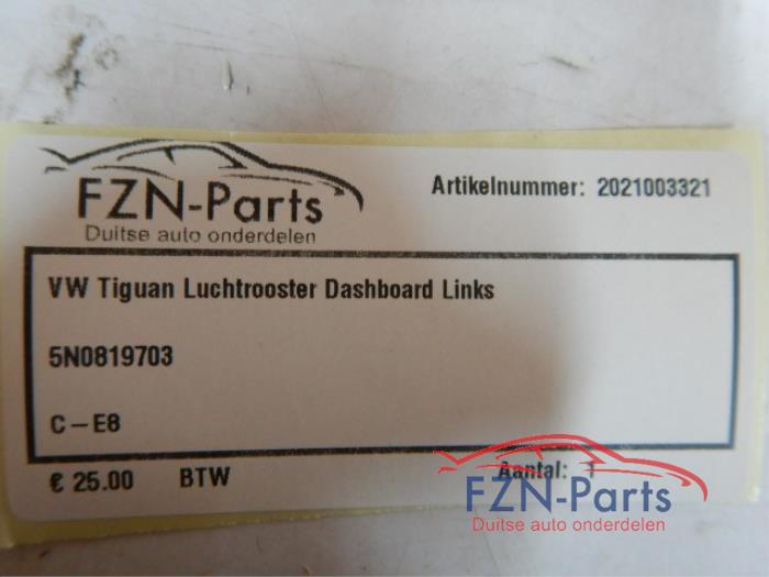 Luchtrooster Dashboard Volkswagen Tiguan (22736007)