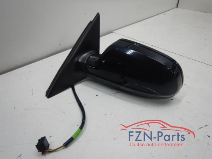 Audi A4 8K Spiegel Links LY9T Mythos Schwarz ( Zij , Buitenspiegel ) Elektrisch verstel en verwarmbaar Mist spiegel glas Kleur: