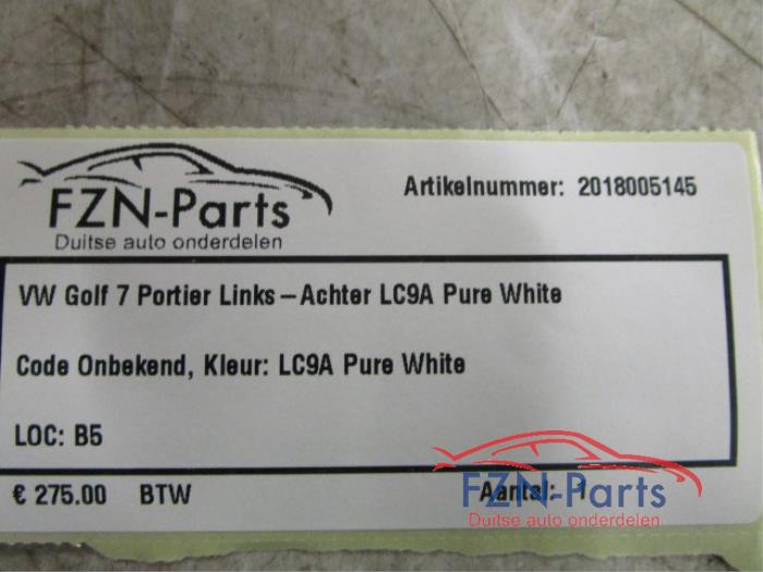 Portier 4Deurs links-achter Volkswagen Golf (22723674)