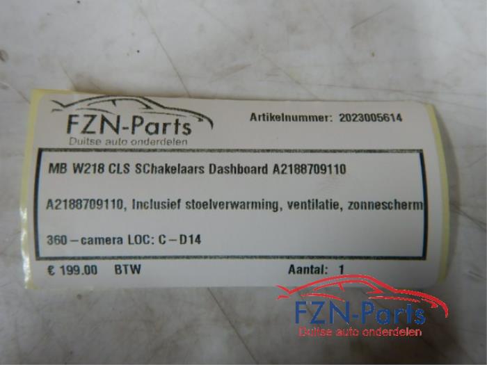 Schakelaar Mercedes CLS-Klasse (22741298)
