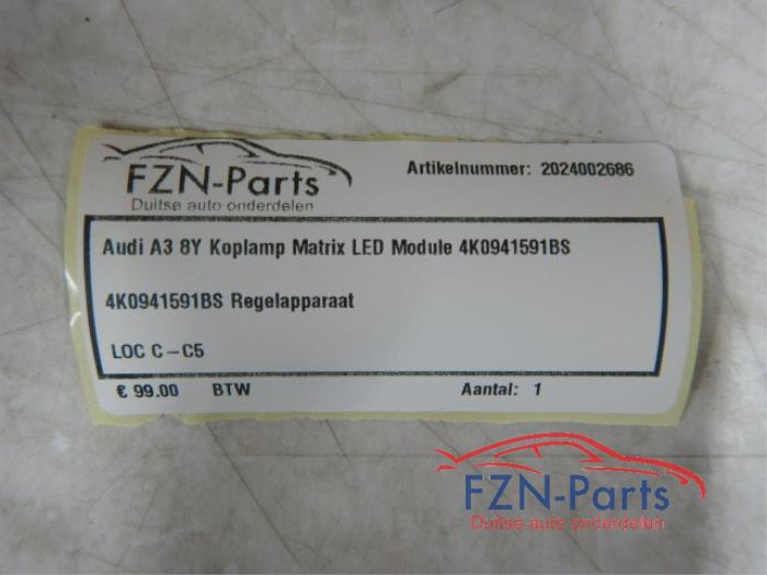 Audi A3 8Y Koplamp Matrix LED Module