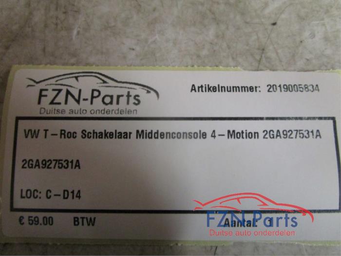 Schakelaar (diversen) Volkswagen T-Roc (22744579)