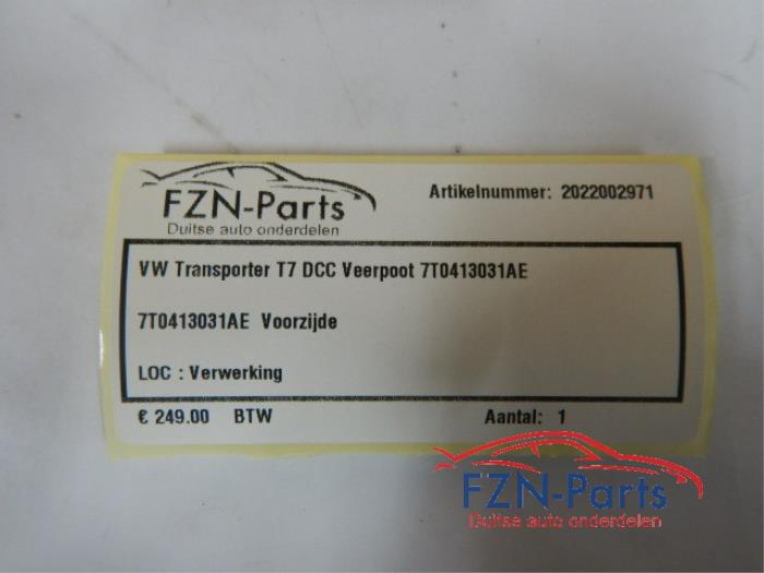VW Transporter T7 DCC Veerpoot