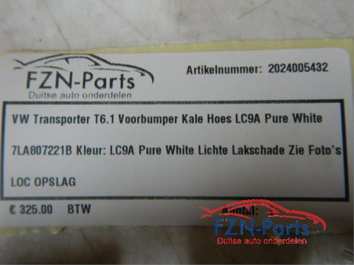 Voorbumper Volkswagen Transporter (22721223)