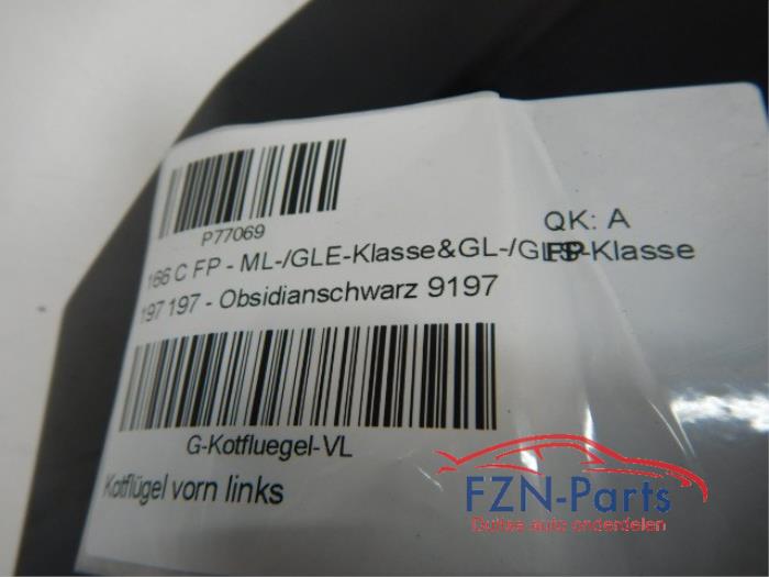 Scherm links-voor Mercedes ML-Klasse (22724172)