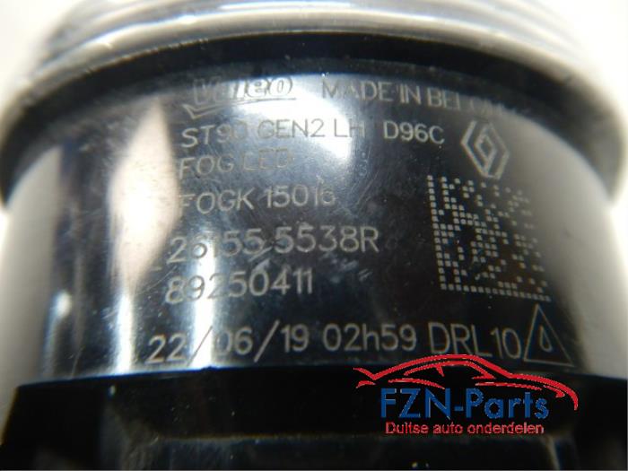 Renault Clio 4 LED Mistlamp Links-Voor