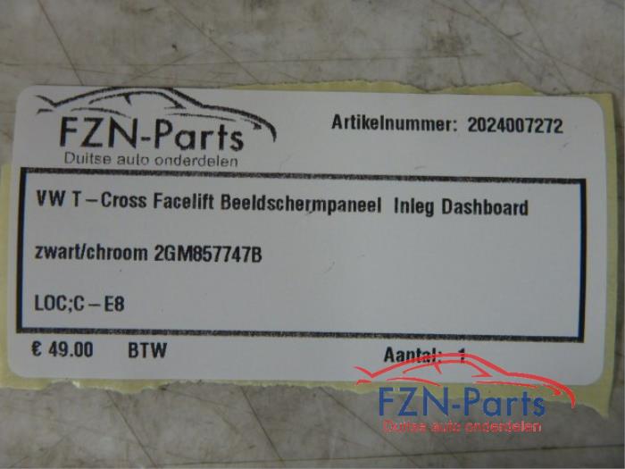 Dashboard deel Volkswagen T-Cross (22738497)