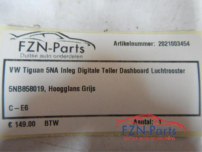 Luchtrooster Dashboard Volkswagen Tiguan (22735858)
