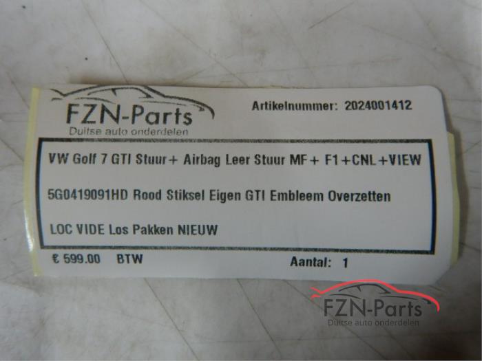 Stuurwiel Volkswagen Golf (22745017)