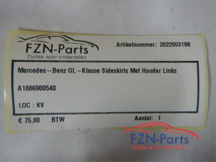 Zijskirt links Mercedes Diversen (22727644)