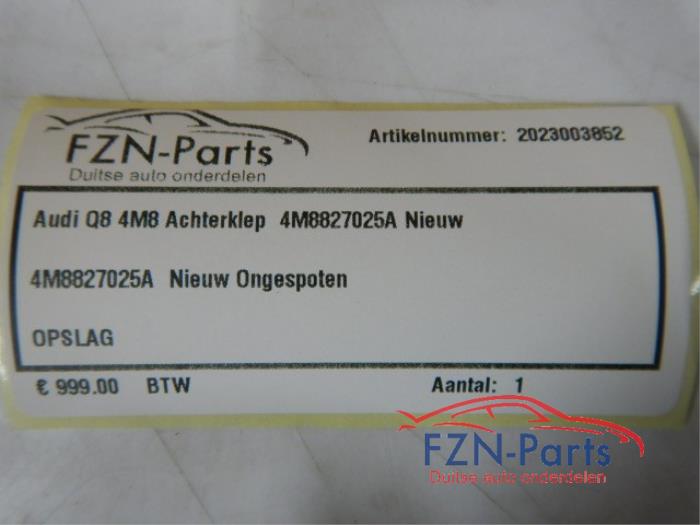 Achterklep Audi Q8 (22724420)