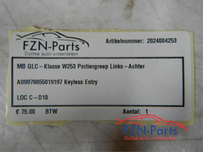 Portiergreep 4Deurs links-achter Mercedes GLC-Klasse (22738478)