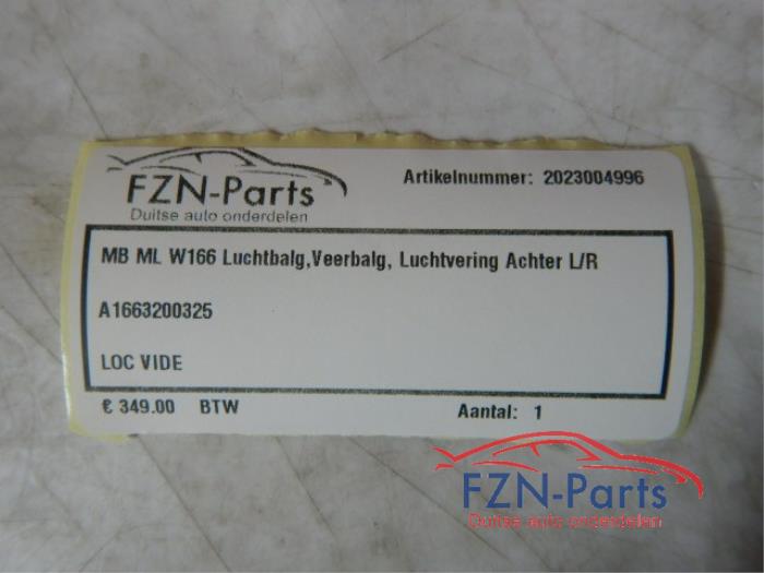 Luchtbalg Mercedes ML-Klasse (22735603)