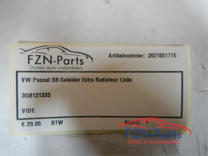 VW Arteon 3G8 Geleider Extra Radiateur Links