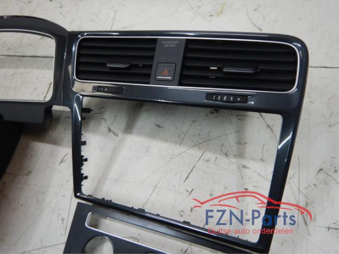 VW Golf 7 Facelift Inleg Dashboard 3d-Teller Groot Navi Start/Stop