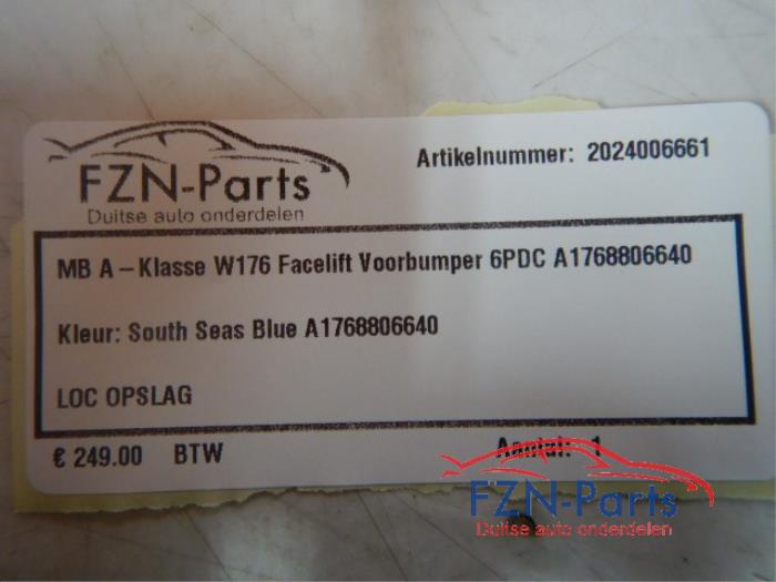 Mercedes-Benz A-Klasse W176 Facelift Voorbumper 6PDC A