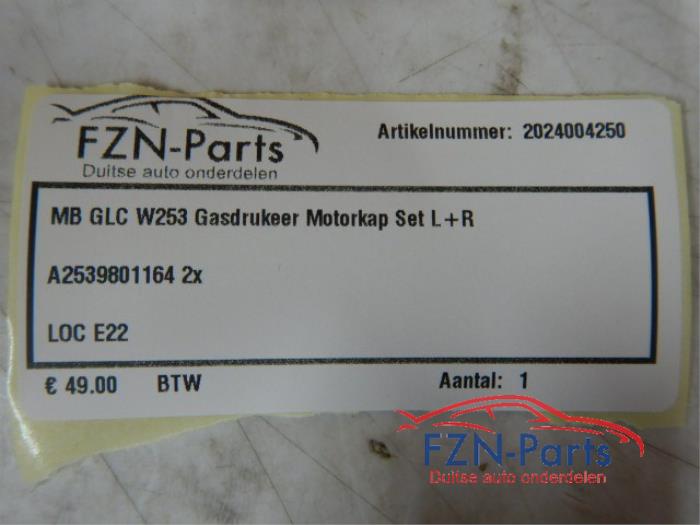 Set Gasdempers Achterklep Mercedes GLC-Klasse (22738417)