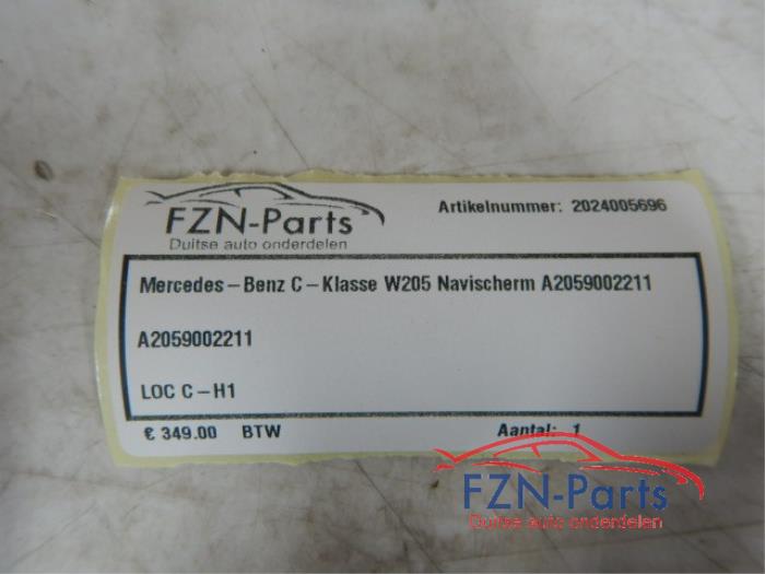 Mercedes-Benz C-klasse W205 Navischerm A