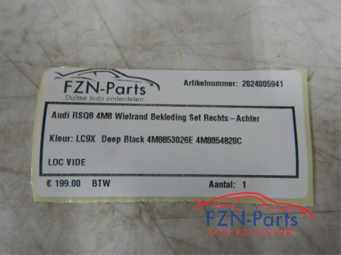 Wielrand achter Audi Q8 (22742320)