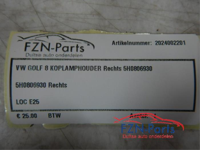 VW Golf 8 Koplamphouder Rechts