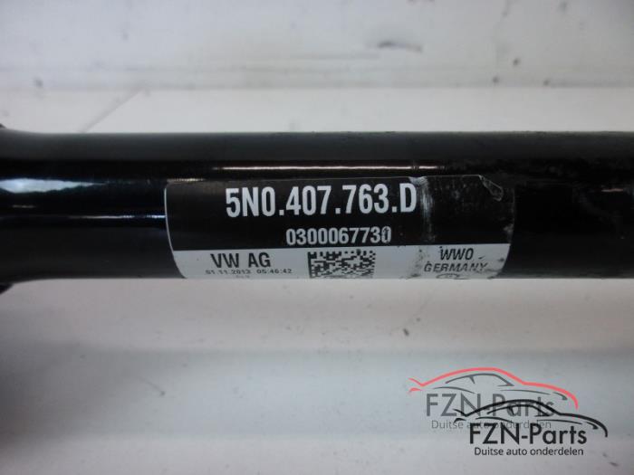 VW Tiguan 5N0 Aandrijfas Links