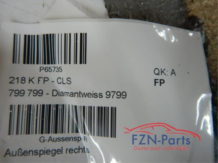 Mercedes-Benz CLS W218 Spiegel Rechts USA Inklapbaar