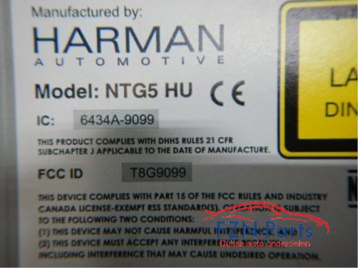 Navigatie Module Mercedes GLC-Klasse (22742615)