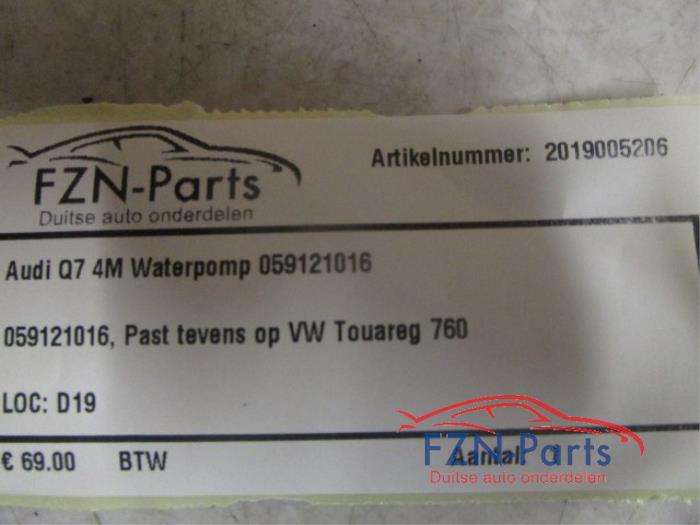 Waterpomp Audi Q7 (22729302)