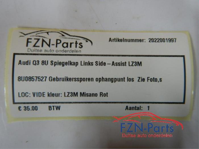 Spiegelkap links Audi Q3 (22725995)