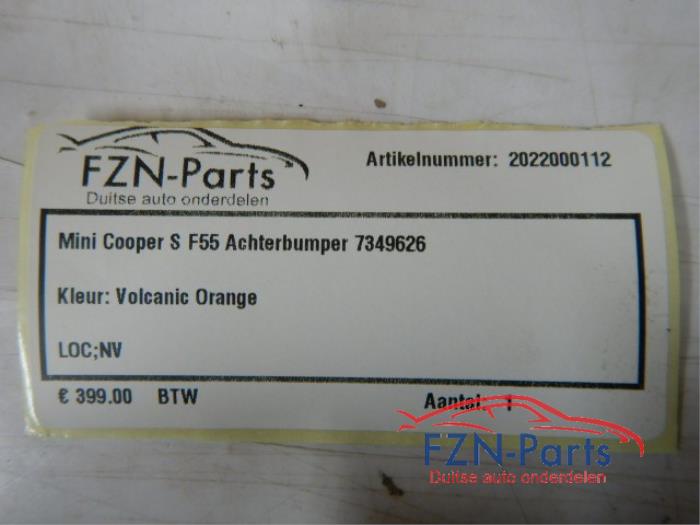 Mini Cooper S F55 Achterbumper