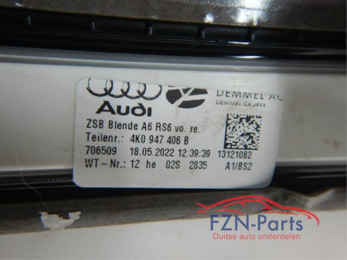 Audi RS6 4K Instaplijsten Set L + R Verlicht `