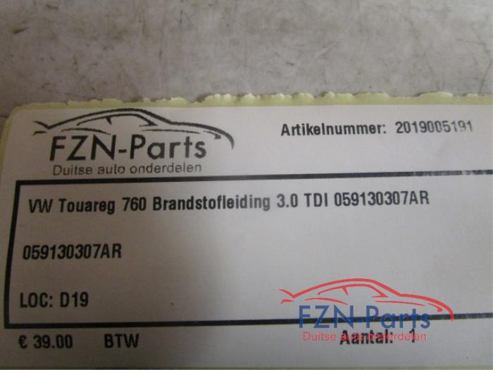 VW Touareg 760 Brandstofleiding 3.0 TDI