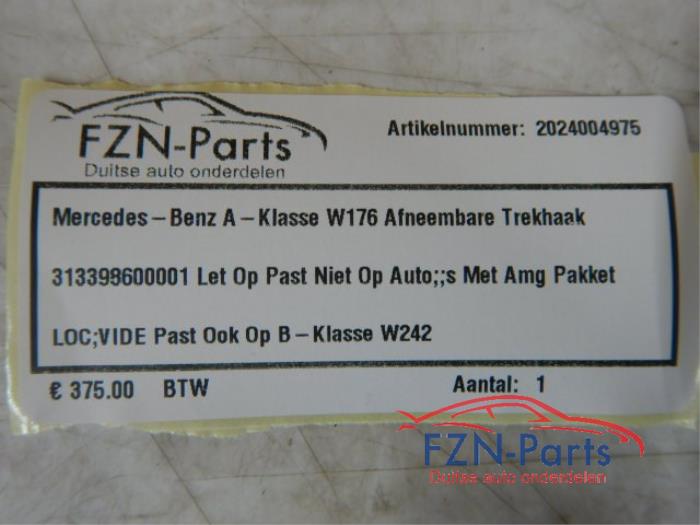 Trekhaak Mercedes A-Klasse (22728171)