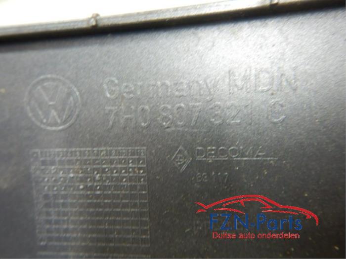 VW Transporter T5 Achterbumper Linkerdeel