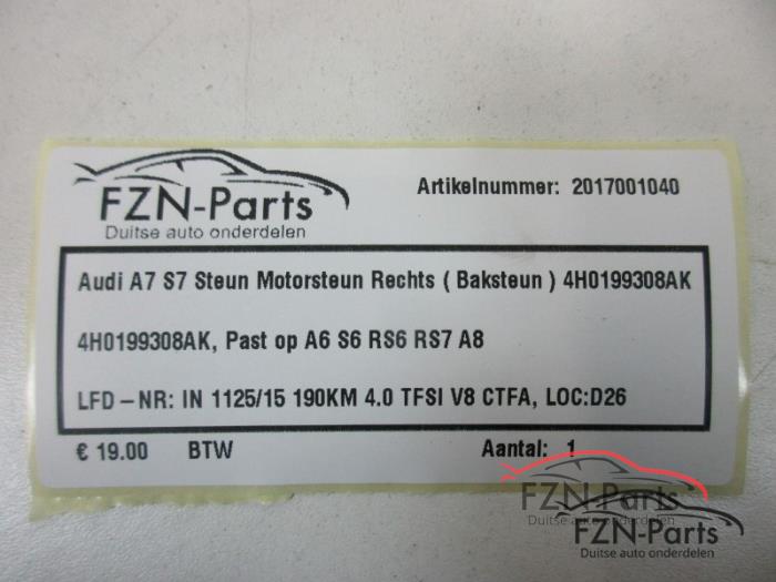 Motorsteun Audi A7 (22736709)