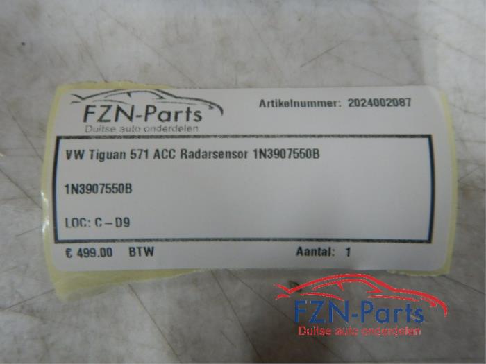 Radar sensor Volkswagen Tiguan (22745520)