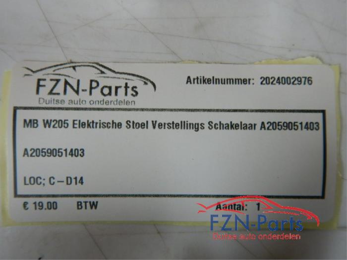 Schakelaar (diversen) Mercedes C-Klasse (22738321)