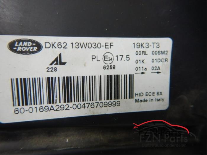 Koplamp links Landrover Range Rover Sport (22721426)