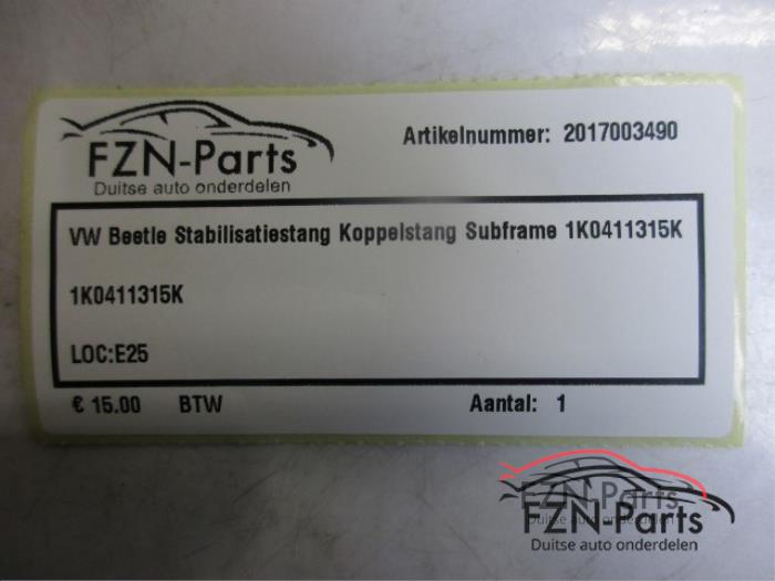 VW Beetle Stabilisatiestang Koppelstang Subframe