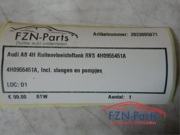 Ruitensproeiertank voor Audi A8 (22744270)