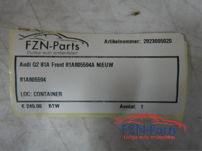 Frontdeel steun Audi Q2 (22739459)