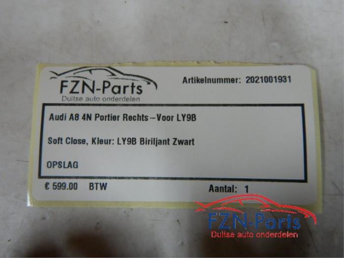 Portier 4Deurs rechts-voor Audi A8 (22723063)